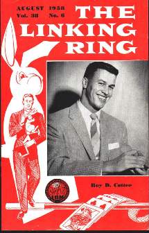 The Linking Ring, August 1958 Vol.38 No.6